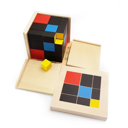 CUBO TRINOMINAL MONTESSORI