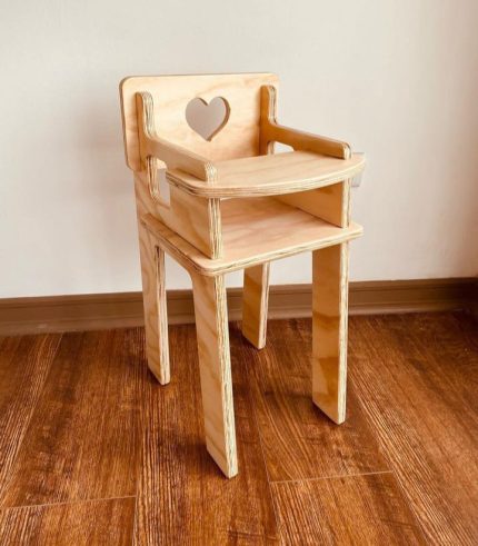 SILLA DE COMER PARA MUÑECAS