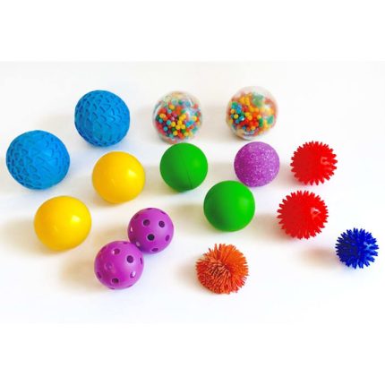 SET DE 15 PELOTAS SENSORIALES